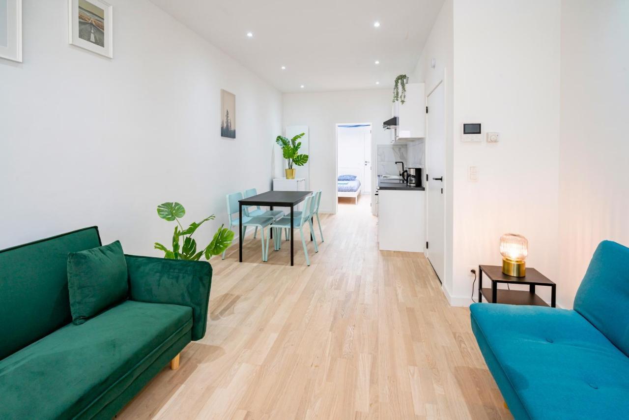 Charming Central Cityflats Antwerpen Bagian luar foto